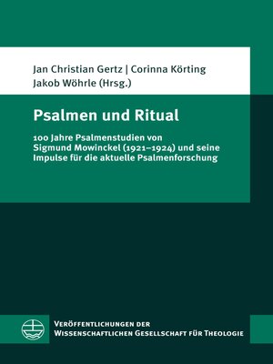 cover image of Psalmen und Ritual